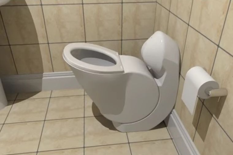 Koliko genijalna može da bude WC šolja! (VIDEO)