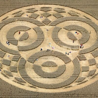 Otkriveni misteriozni krugovi u polju žita u Nemačkoj! (FOTO)