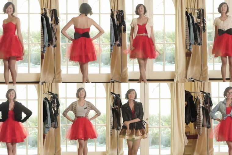 Jedna haljina u 7 kombinacija: Iskoristite maksimalno samo jedan komad garderobe! (VIDEO)