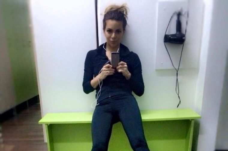Selfi iz teretane: Nikolina Pišek ispunila obećanje nakon porođaja (FOTO)