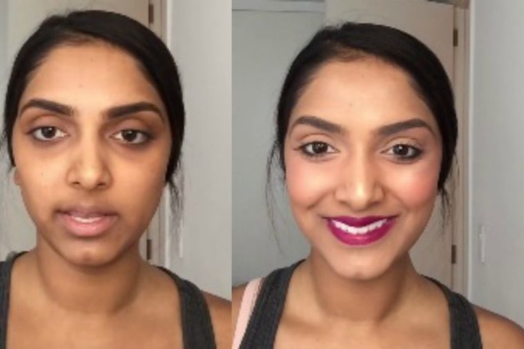 Trik profesionalnih šminkera: Uklonite kolutove oko očiju karminom! (VIDEO)
