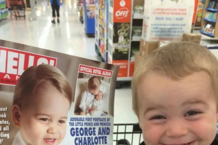 Dečak preslikan princ Džordž: Mališan postao hit na Internetu! (FOTO)