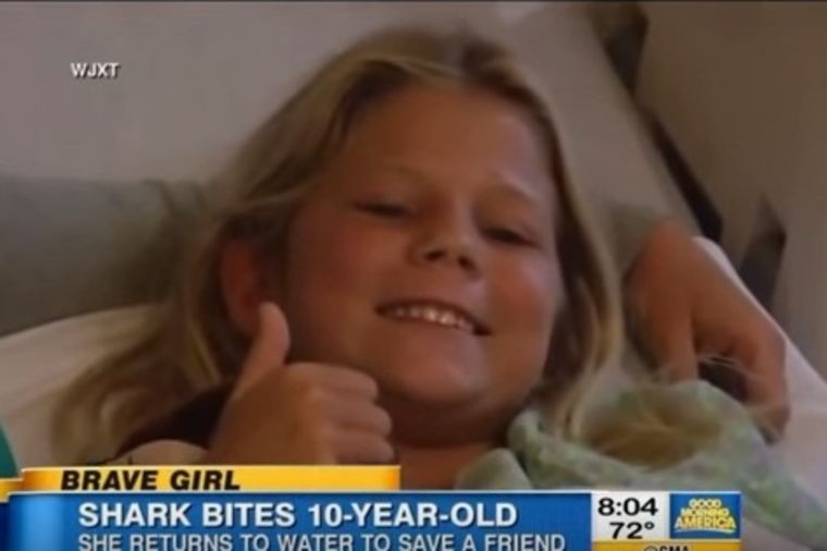 Heroj sa 10 godina: Posle ujeda ajkule, devojčica se vratila da spase drugaricu! (VIDEO)