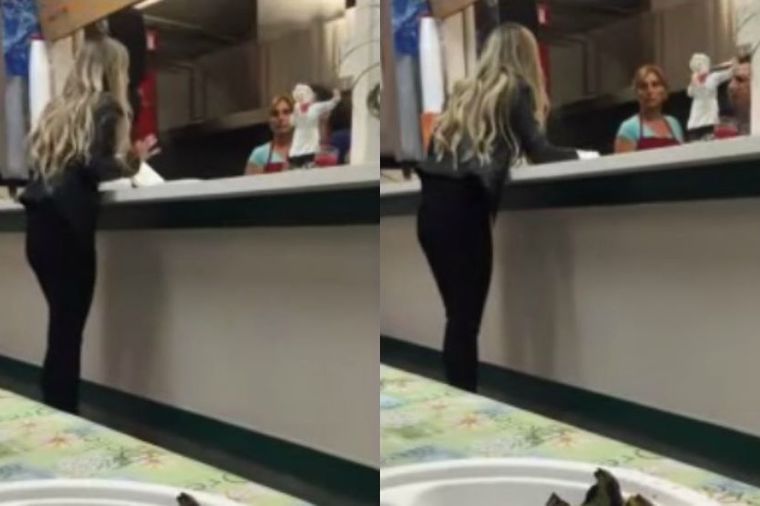 Vratilo joj se: Vikala na radnice restorana, a onda je stigla karma! (VIDEO)