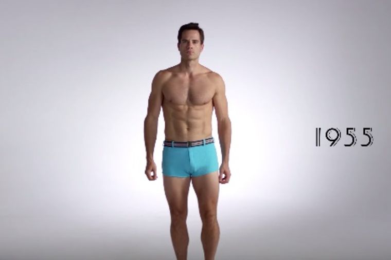 Žene, spremite se: Kako se menjao muški kupaći kostim tokom 100 godina! (VIDEO)