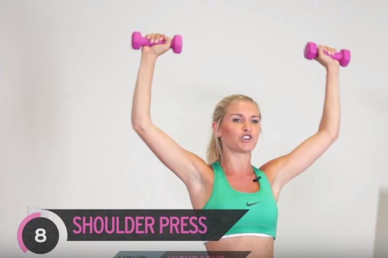 Ako želite da se rešite viška na rukama: Samo pratite ove vežbe! (VIDEO)