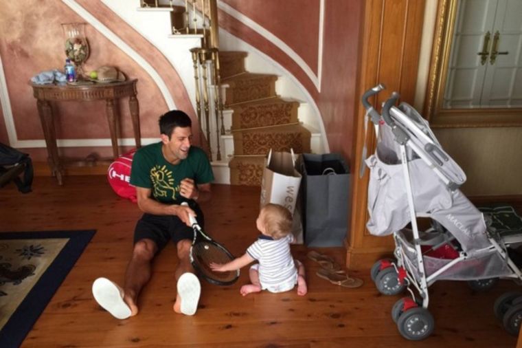 Evo zbog čega je Novak Đoković najbolji tata na svetu! (FOTO)