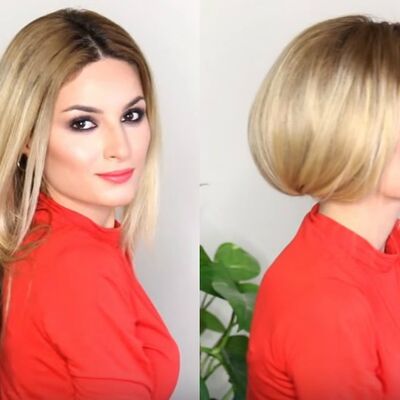 Skratila je kosu bez šišanja: Sjajan trik za novu frizuru! (VIDEO)