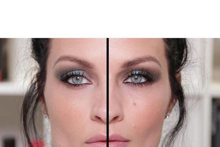 Jedna polovina lica našminkana je jeftinijom, druga skupljom šminkom: Pogodite koja!? (FOTO)