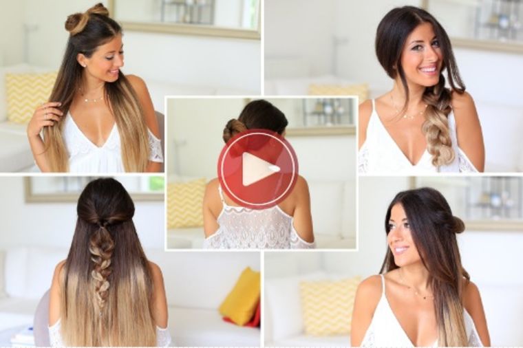 5 frizura za 1 minut: Pogledajte i probajte već danas! (VIDEO)