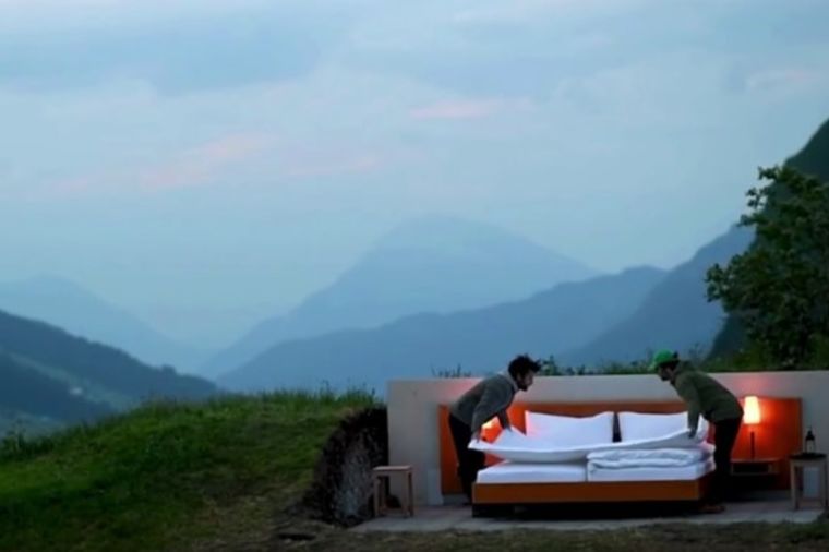 Hotel bez zidova: Basnoslovno skupo noćenje na otvorenom! (VIDEO)