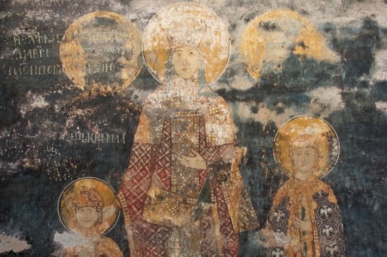 MANASTIR VISOKI DEČANI KRIJE VELIKU TAJNU SRPSKE ISTORIJE: Ko je misteriozna princeza sa freske? (FOTO)
