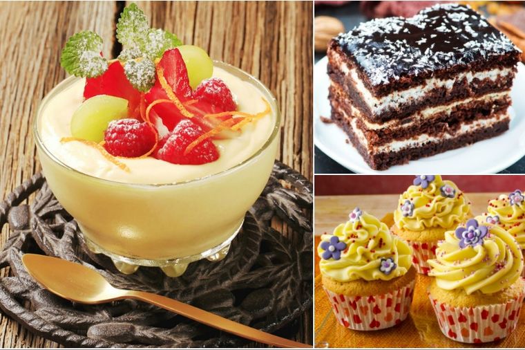 Bavarski krem kao desert ili fil za torte, kolače i kapkejkove: Baš, baš dobra poslastica! (RECEPT)