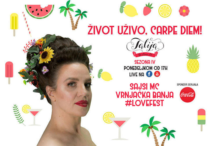 Talija - Život uživo, carpe diem: Festival ljubavi i dejt sa Sajsi MC (VIDEO)