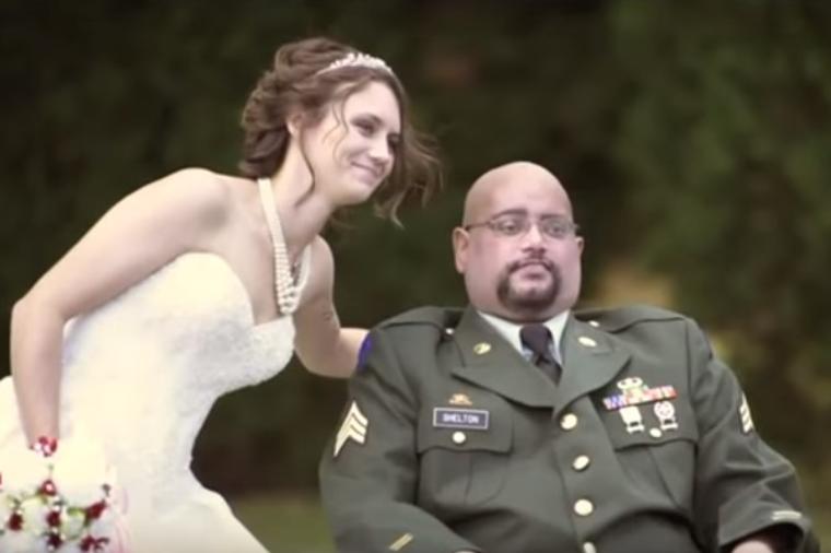Otac na samrti imao samo jednu želju: Na ćerkinom venčanju doživeo trenutak za pamćenje! (VIDEO)