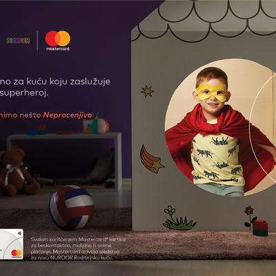 Podržimo zajedno male SUPERHEROJE - Nacionalna donatorska kampanja kompanije Mastercard i NURDOR-a