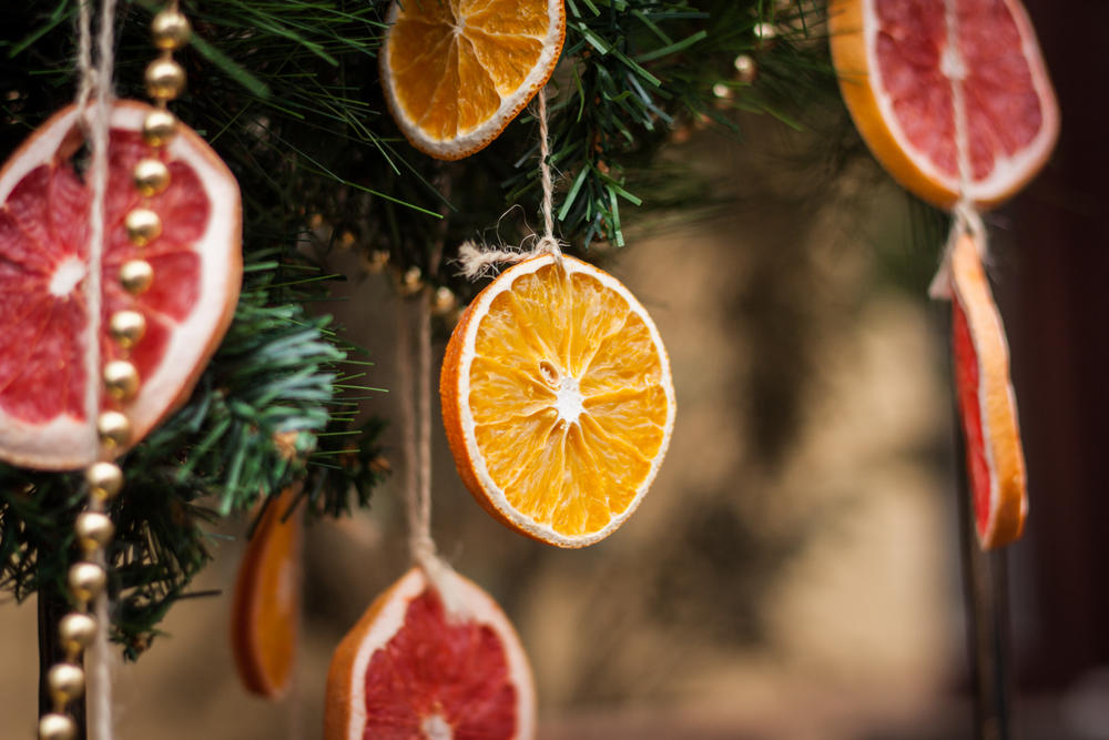 Pomorandže, citrusi, Novogodišnji Ukrasi