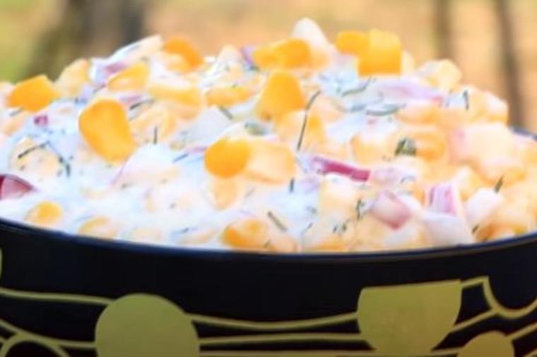 Salata od kukuruza šećerca: Kremasta fantazija ukusa u kojoj ćete sigurno uživati! (RECEPT, VIDEO)