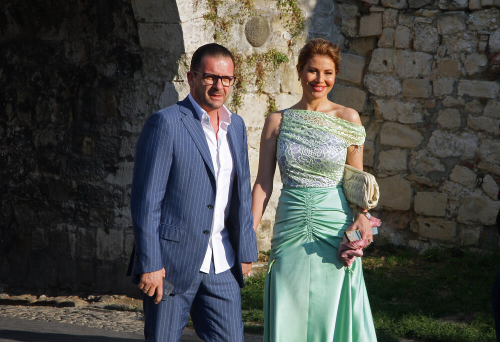 Peđa Mijatović sa suprugom
