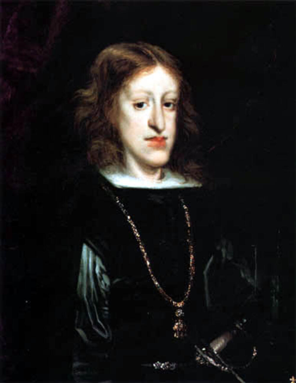 Slike kralja Karlosa II bile su ulepšane, jer kralj nije izgledao ovako