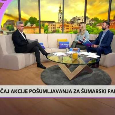 ŠUMARSKI FAKULTET DEO PROJEKTA ZASADI DRVO: Dekan prof. dr Stajić o značaju akcije pošumljavanja
