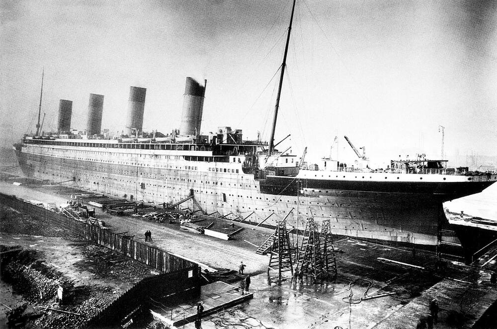 Titanik je bio najveći brod u to vremen  