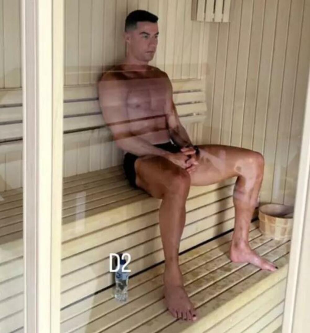 kristijano Ronaldo lakira nokte na nogama  