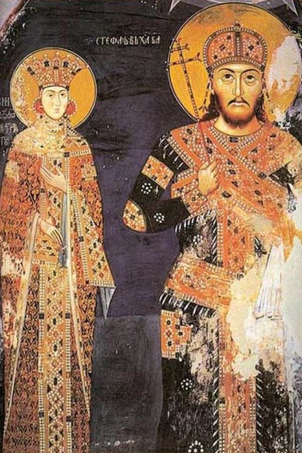 Car Dušan i carica Jelena, foto: Wikipedia