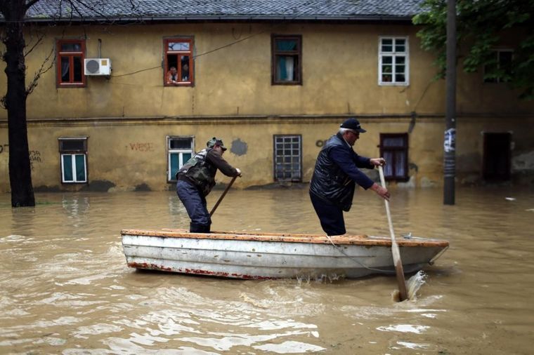Foto: Fonet / Poplava u Obrenovcu 2014. godine