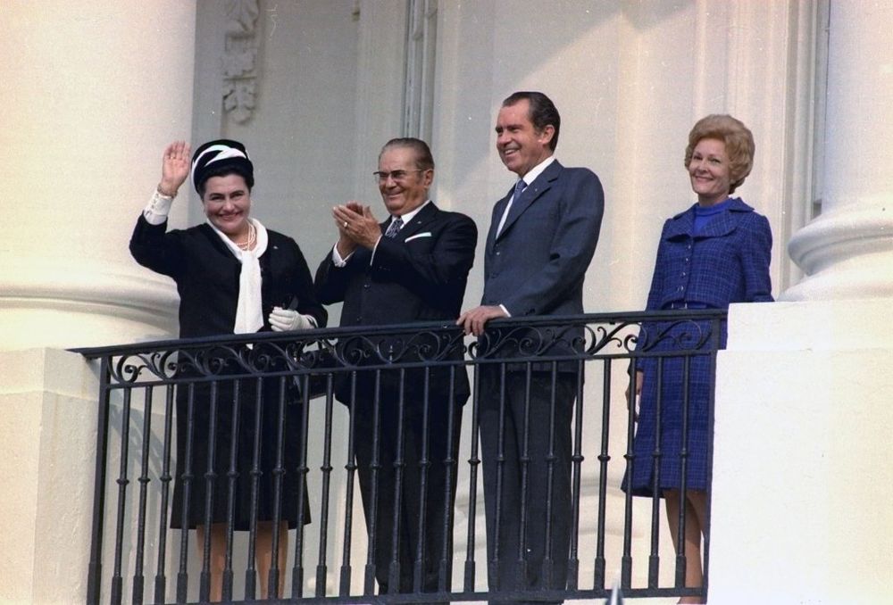 To i Jovanka sa Ričardom Niksonom i njegovom suprugom 