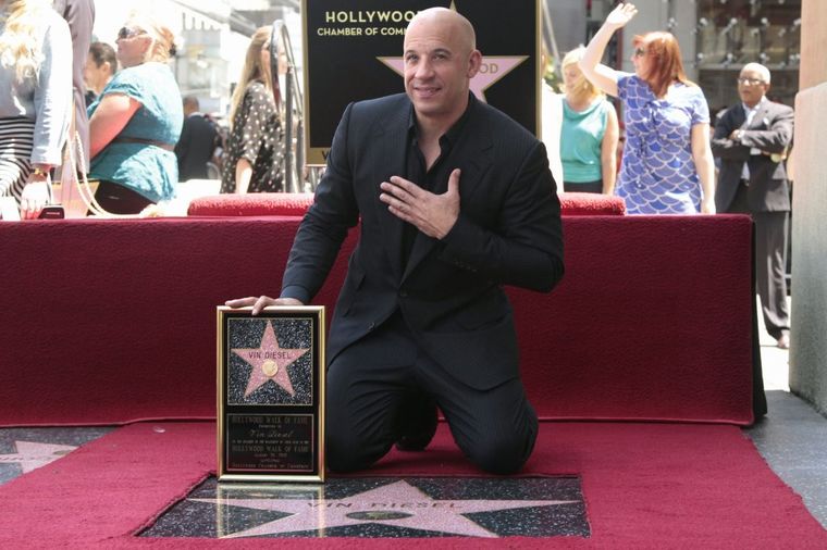 Vin Dizel dobio zvezdu na Bulevaru slavnih (FOTO)