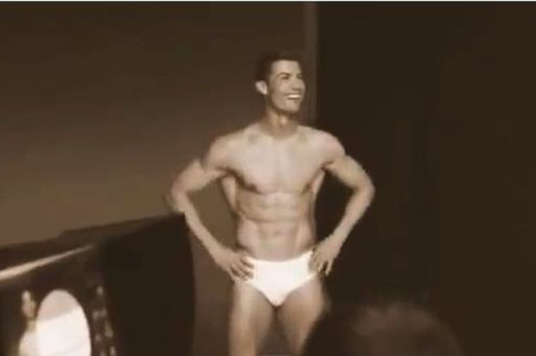 Kristijano Ronaldo lansirao liniju donjeg veša! (VIDEO)