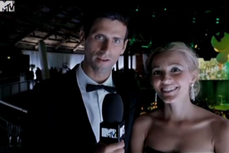 Novak Đoković i Jelena Ristić snimili video za MTV (VIDEO)