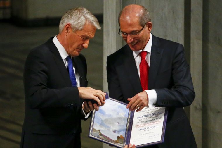 Nobelova nagrada za mir Organizaciji za sprečavanje širenja hemijskog oružja