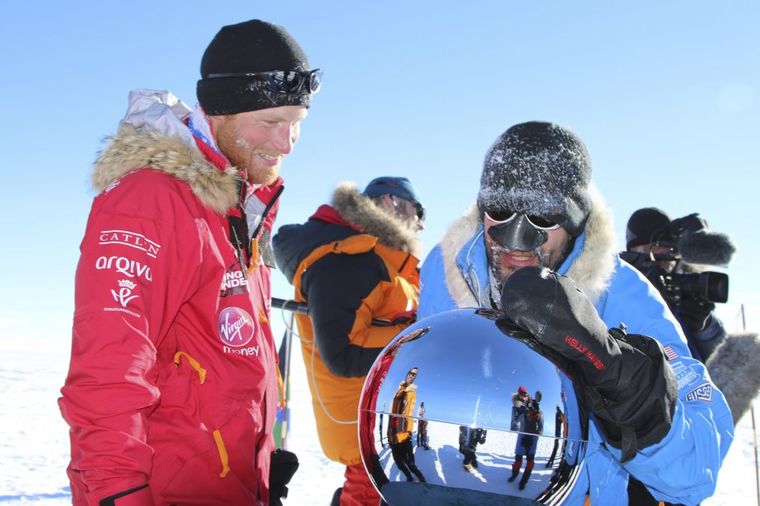 320 kilometara po snegu: Princ Hari osvojio Južni pol