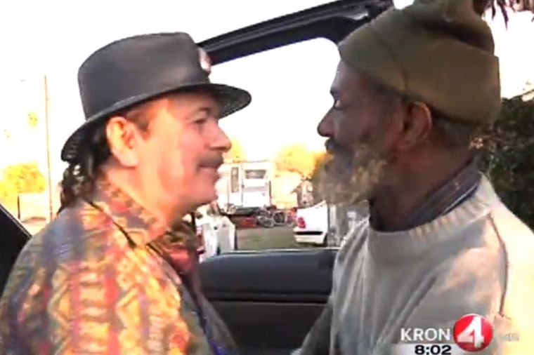 Dirljivo: Susret Santane i njegovog bubnjara, beskućnika, posle 40 godina (VIDEO)