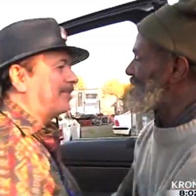 Dirljivo: Susret Santane i njegovog bubnjara, beskućnika, posle 40 godina (VIDEO)