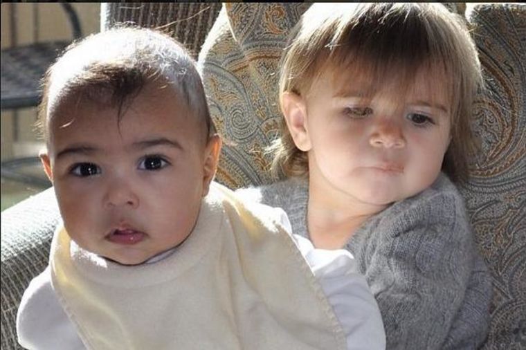 Dirljivo: Ćerke Kim i Kortni Kardašijan najbolje drugarice (FOTO)