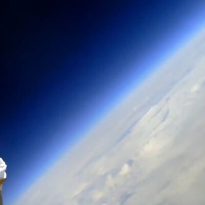 Neverovatno: Sicilijanci lansirali kolač u svemir, pogledajte šta je zabeležio (VIDEO)
