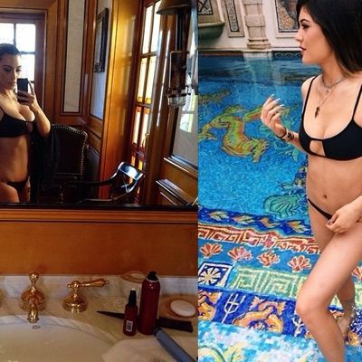 Kim Kardašijan i Kajli Džener: Dve sestre, jedan bikini (FOTO)