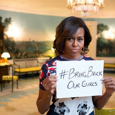 Mišel Obama se priključila kampanji za pronalaženje 276 otetih devojčica u Nigeriji (FOTO)