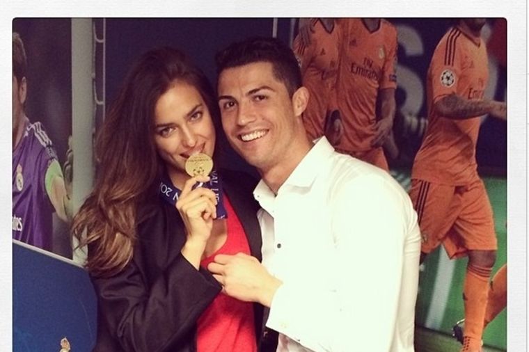 Irina Šajk i Ronaldo proslavljaju titulu! (FOTO)