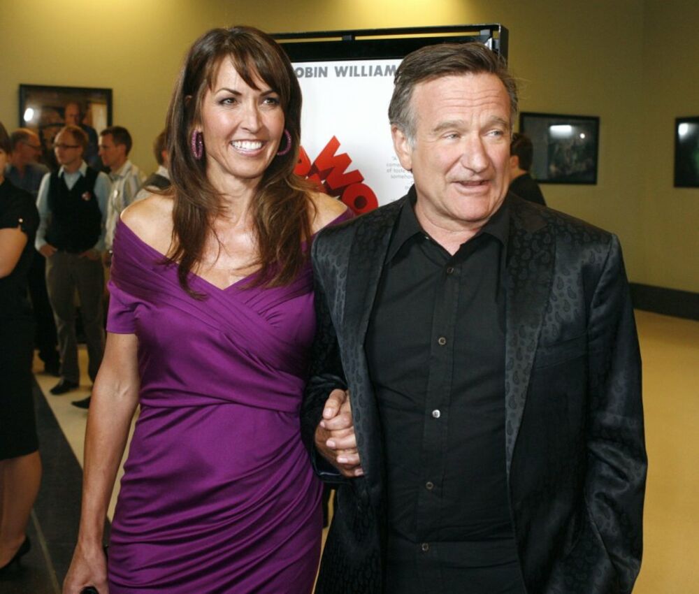 Robin sa suprugom Susan Šnajder