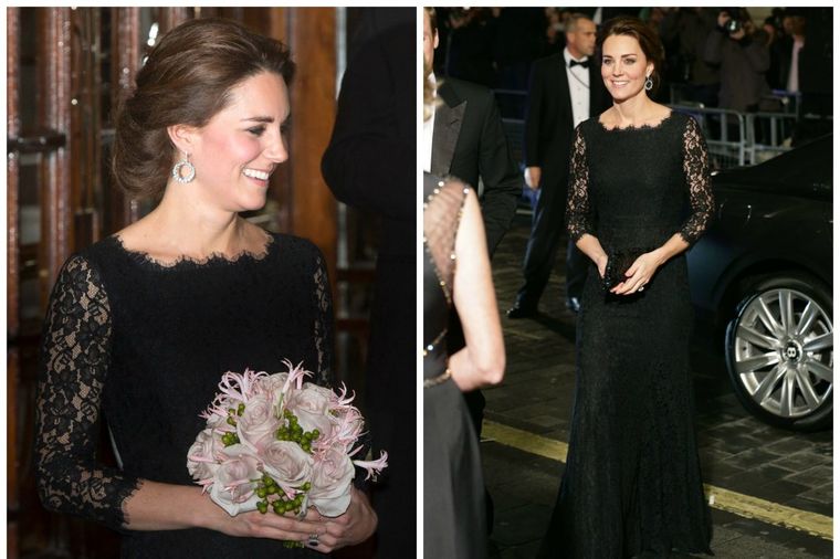 Kraljica elegancije: Kejt Midlton u dugoj, čipkanoj haljini oduševila sve prisutne! (FOTO)