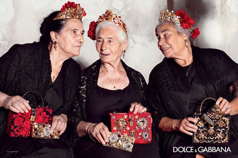 Modeli kakve još niste videli: Novu kolekciju Dolče i Gabane promovišu bake! (FOTO)
