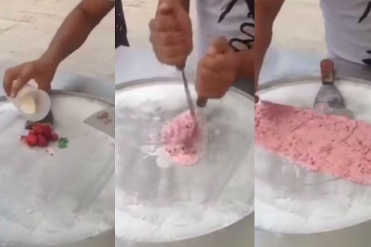 Naručio je sladoled, a dobio pravo čudo: Oduševiće vas umeće prodavca! (VIDEO)
