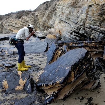 Vanredno stanje u Kaliforniji: Izlilo se 105.000 galona nafte! (FOTO)