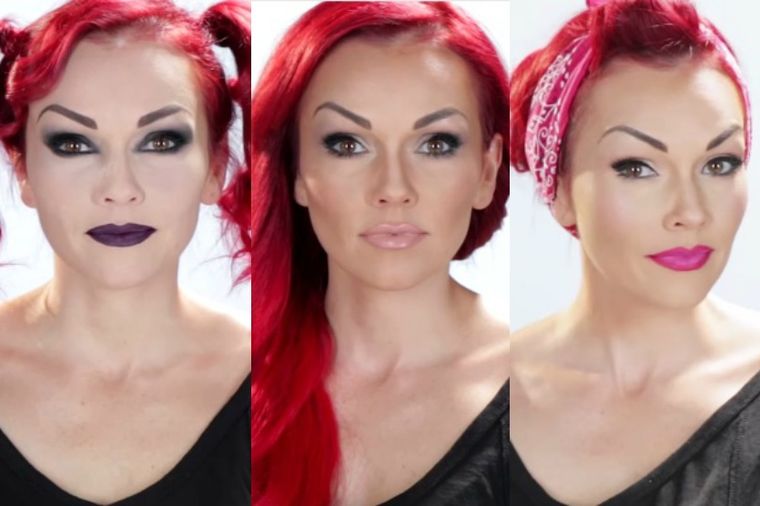 Jedna žena, 5 ličnosti: Šminkom napravila neverovatne promene! (VIDEO)