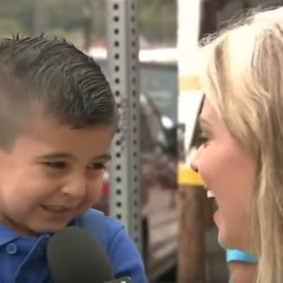 Pokušao da bude hrabar: Novinarka rasplakala dečaka prvog dana vrtića! (VIDEO)