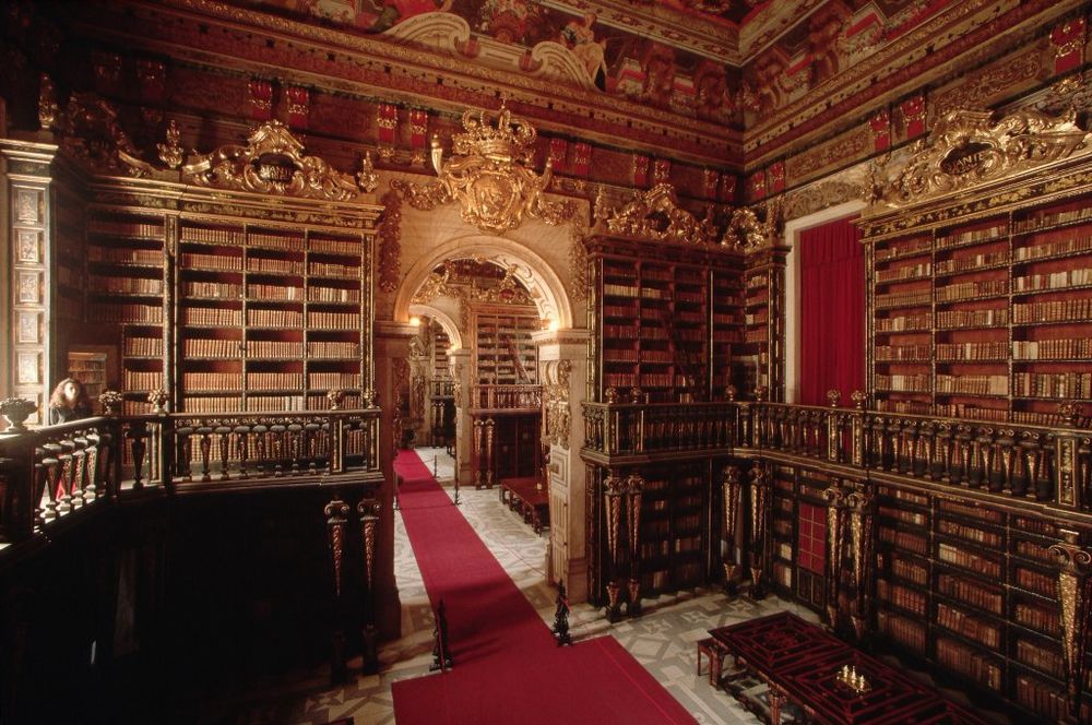 Portugal, Biblioteka Joanina, Univerzitet Koimbre